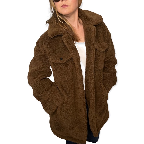Lucky Brand Jackets & Blazers - Lucky Brand Boho Teddy Bear Jacket